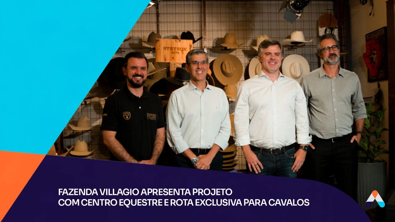 Fazenda Villagio apresenta projeto com centro equestre e rota exclusiva para cavalos